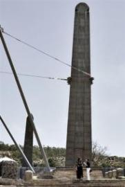Axum Obelisk which was stolen by Italians retuned reinstalled back in Axum