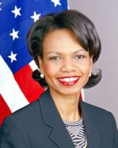U.S. Secretary of State Condoleezza Rice 