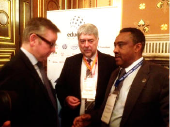 Deputy Prime Minister  Demeke Mekonnen with The Michael Gove (MP)
