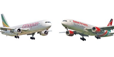 Kenya, Ethiopian carriers battle for West Africa skies