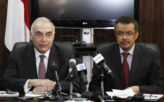 Ethiopian and Egyptian foreign ministers issued a joint statement