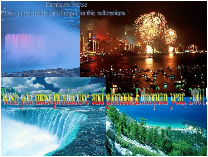 My wishes in the oncoming Ethiopian New Year, Demissew Sertse