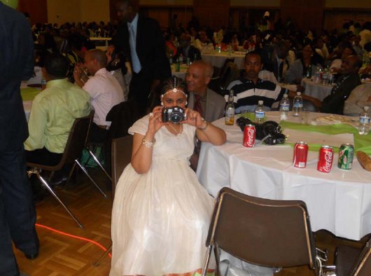 Queen Sheba Seattle, The Mayor (Center) joined in the dances and was having a great time