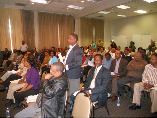 Queen Sheba Alumni Historic Conference in Seattle general assembly meeting