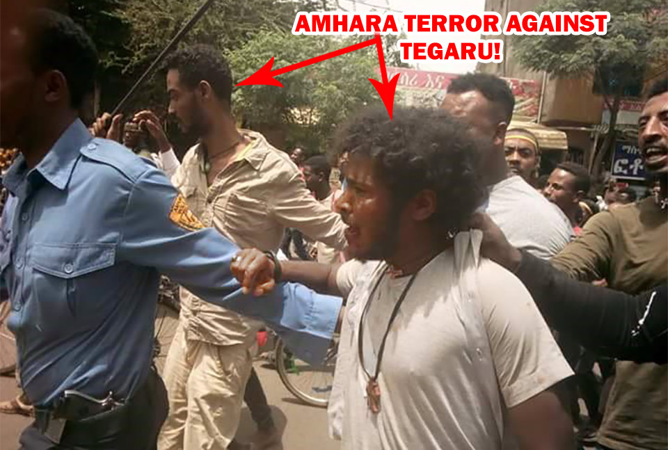 Tigrai men in Amhara state