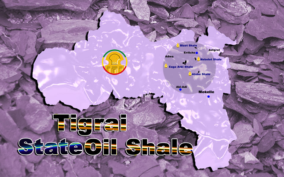 Oil shale deposits in Tigrai, Ethiopia 