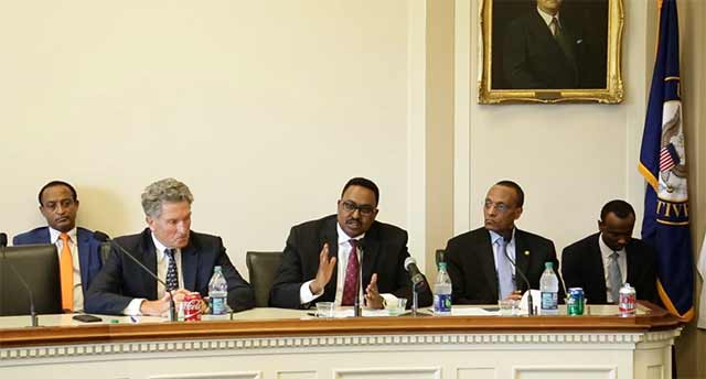 Ethiopian Foreign Minister Dr. Workneh Gebeyehu briefed US Congress  on Ethiopia