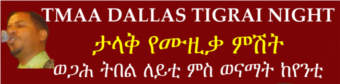 TMMAA Dallas Tigrai Night 2012
