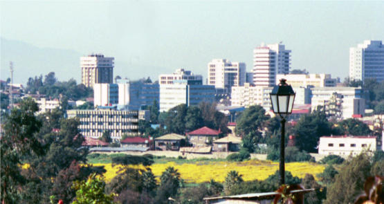 Addis Ababa the capital city of Ethiopia