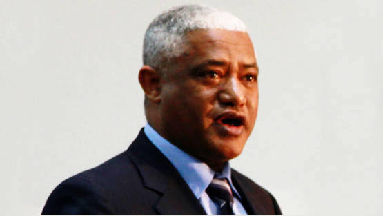 The outgoing president of Amhara state Mr. Ayalew Gobeze