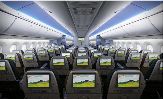 Boeing 787 Dream Interior - Tigrai Online