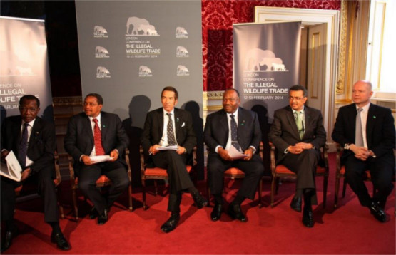 Dr Tedros Adhanom at Illegal Wildlife Trade conference; which was held in London in February 2014