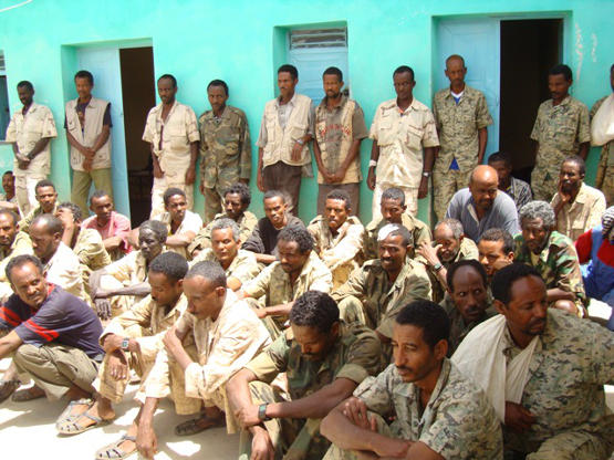 Ethiopia was holding many Eritrean prisoners of war from May 2012 fighting in the Badme border area.