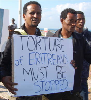 Eritrean refugees in Israel in fear of deportation back to Eritrea