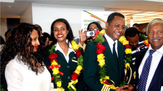 Ethiopian Airlines first Dreamliner send off party in DC - Tigrai Online