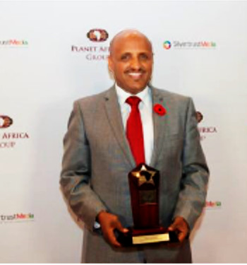Ethiopian CEO Wins Professional Excellence Award in Toronto, Canada