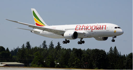 Ethiopian Airlines Dreamliner