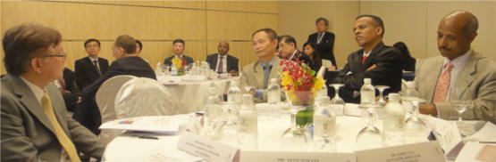 Ethiopian deligation in Singapore