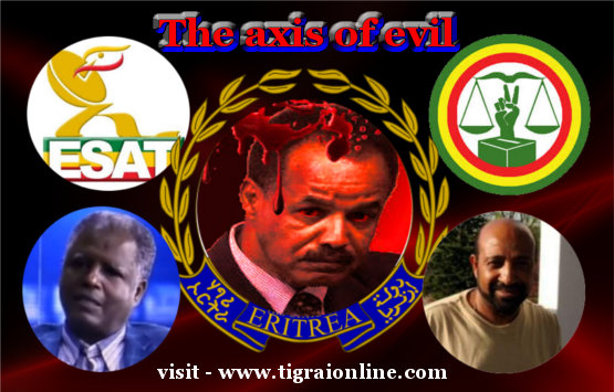 Ginbot 7's and ESAT's unabashed adoration of President Isaias Afeworki
