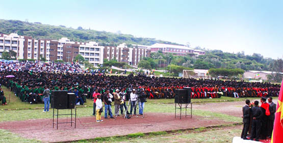Gonder University graduation ceremony in Ethiopia