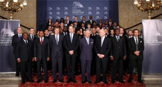 Dr Tedros Adhanom at Illegal Wildlife Trade conference; meets Ethiopian Community Leaders