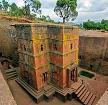 The rock-hewn churches of Lalibela are like nothing else on earth
