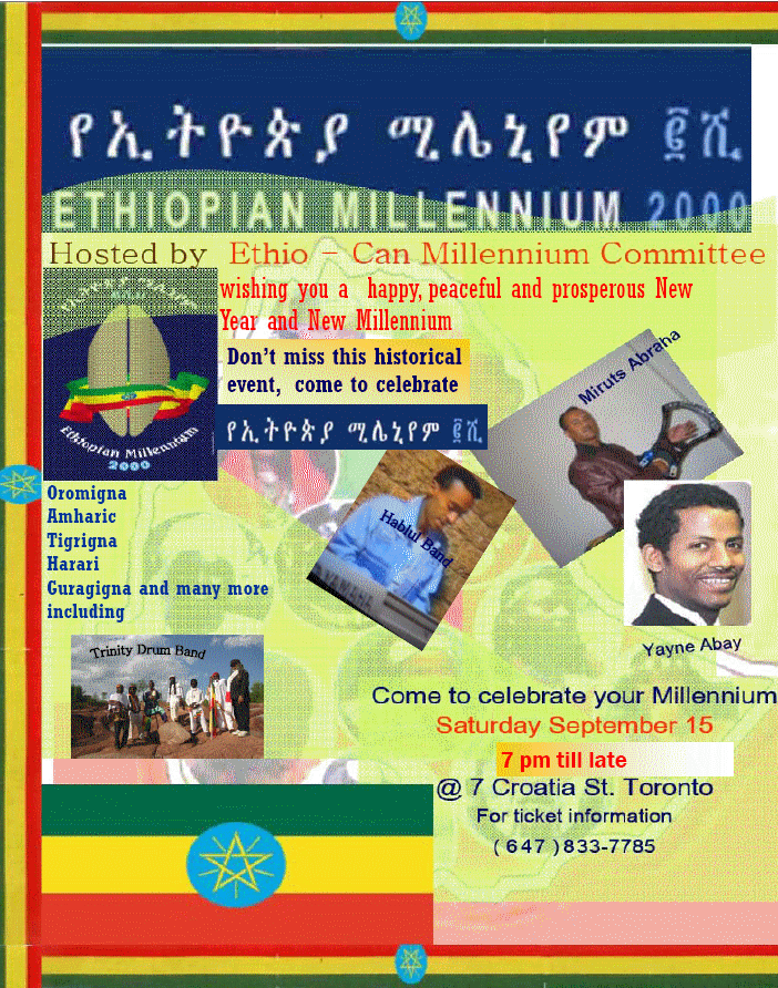 Ethiopian Millennium 2000 Celebration In Toronto