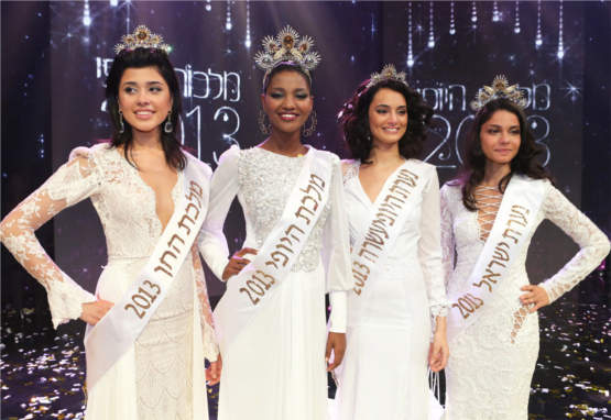 Yityish Aynaw Ethiopian Jew crowned as Miss Israel 2013