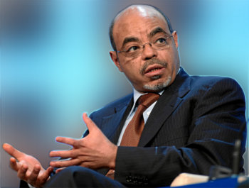 Ethiopian Prime Minister Meles Zenawi