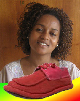 Ethiopian shoe company owner Bethlehem Alemu - Tigrai Online
