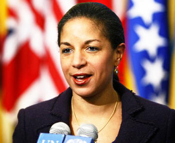Dr. Susan Rice is United States Ambassador to the United Nations.