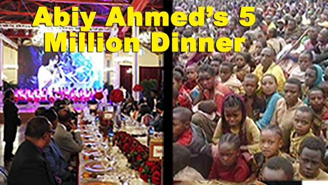 Ethiopian prime minister throws $173,000 a seat lavish dinner party in Addis Ababa