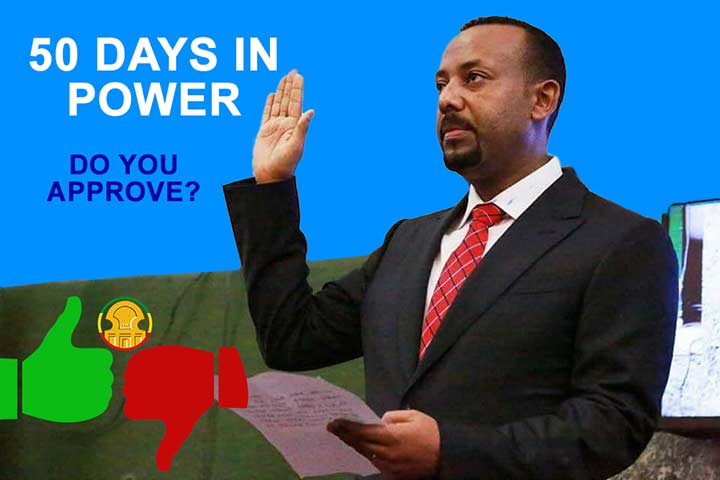 Prime Minister Abiy Ahmed performance review after 50 days in office