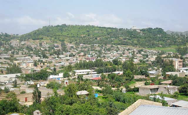 The town of Adwa, Tigrai is growing in Leaps and bounds