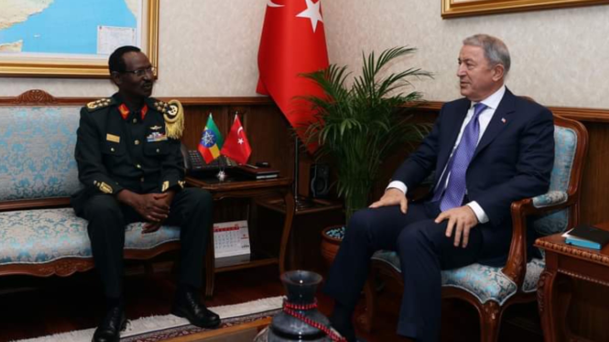 Ethiopian delegation in Turkey led by the Ethiopian Chief of Staff Berhanu Jula