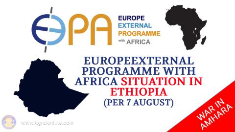EuropeExternal Programme with Africa Situation in Ethiopia