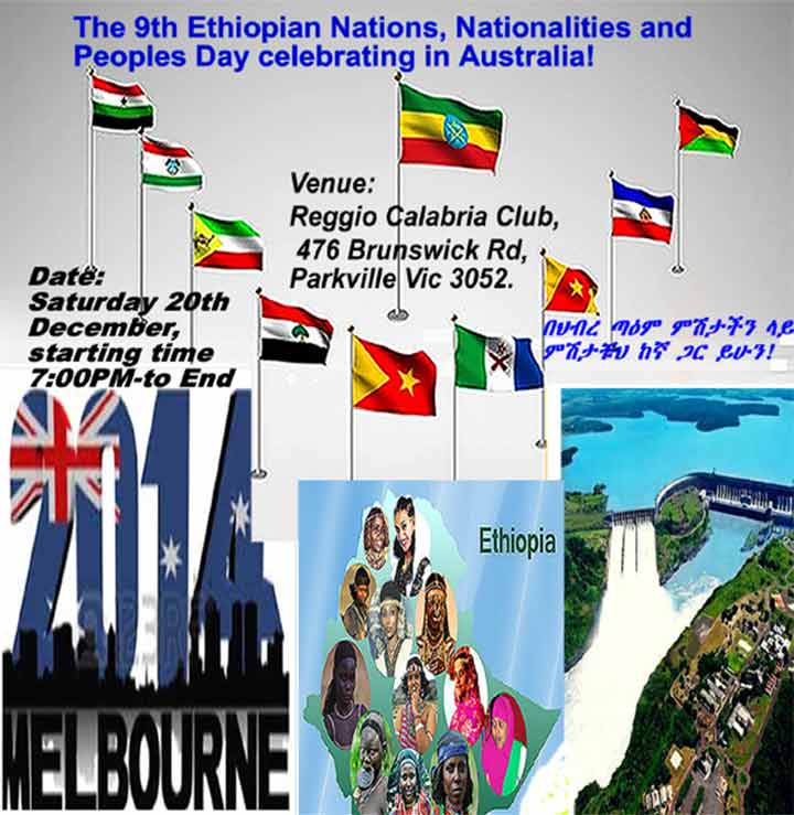Ethiopian Nations and Nationalities day in Melbourne, Australia 2014
