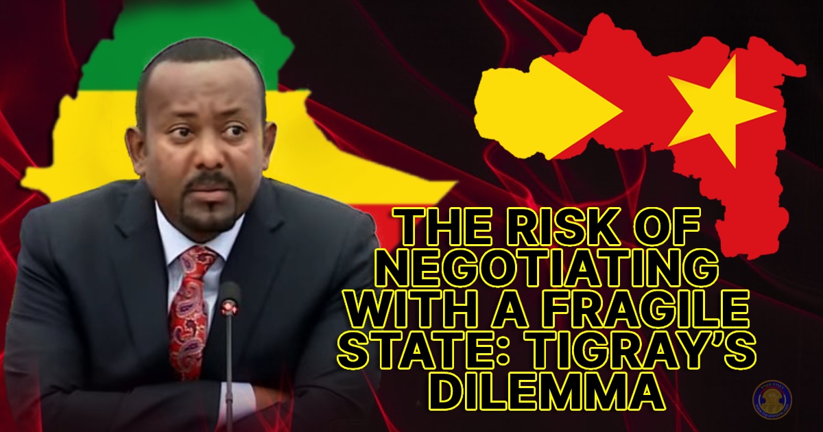 The Risk of Negotiating with A Fragile State: Tigray’s Dilemma