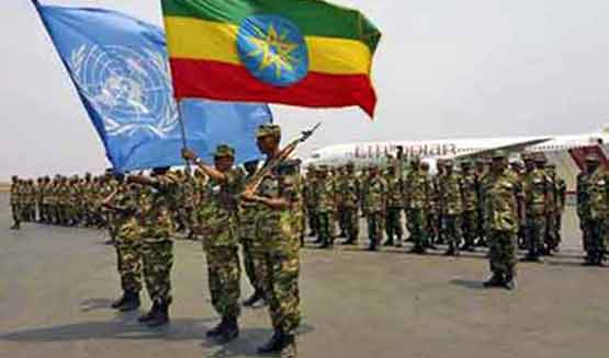 Ethiopia is the biggest UN peacekeeping troop contributor nation in the world