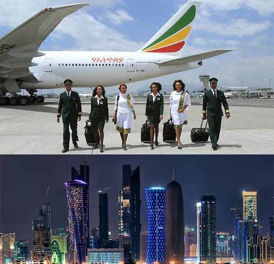 Ethiopian Airlines is ready to start weekly flights to Doha, Qatar in December 2014