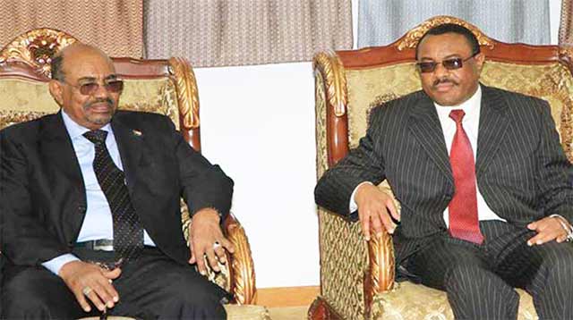 Ethiopian Prime Minister Hailemariam Desalegn started a three-day official state visit in Sudan.