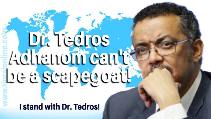 WHO Director Dr.Tedros Adhanom