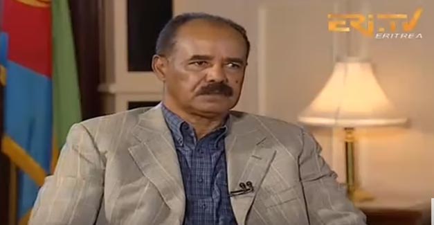 President Isaias Afwerki of Eritrea denies tense situation with Sudan