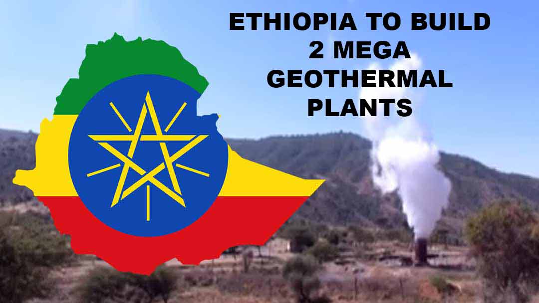 Ethiopian to build two geothermal plants