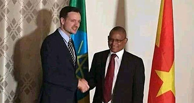 Norwegian Minister of International Development Dag-Inge Ulstein is visiting Tigrai state