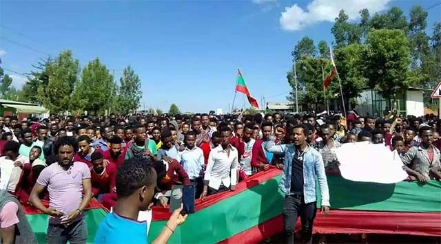 New demonstrations erupted in Oromia