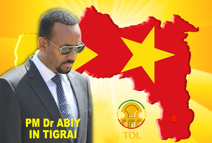 Prime minister Abiy Ahmed visits Tigrai state