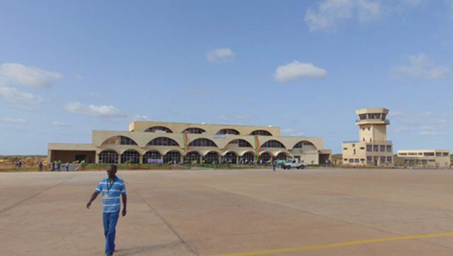 New Qabri Dahar International Airport serving the state and the country