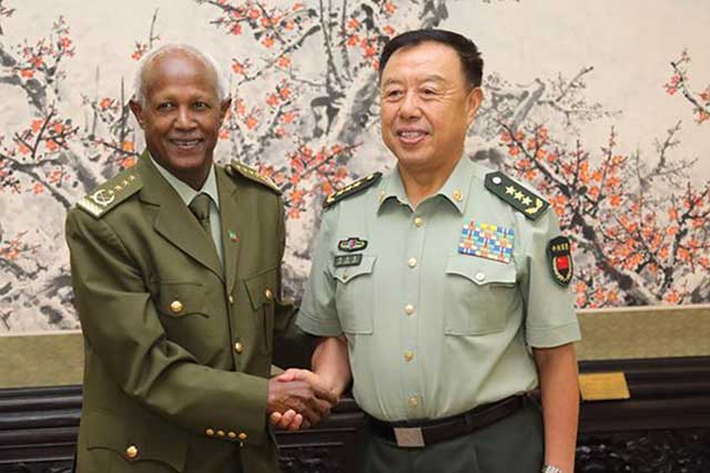 General Samora Yenus Ethiopian National Defense Forces chief of staff visits China