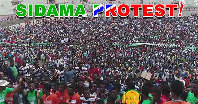 Public protests erupt in Hawassa by the Sidama people in southern Ethiopia